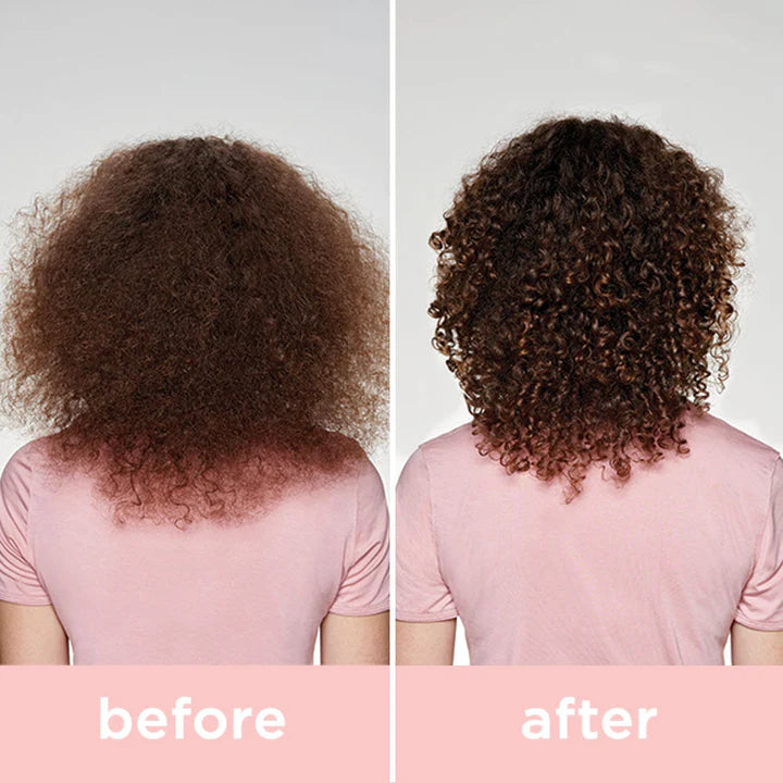 Salon Blissful Milk_Shake Curl Passion Enhancing Fluid before and after