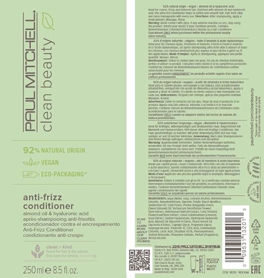 Paul Mitchell Clean Beauty Anti-Frizz Conditioner