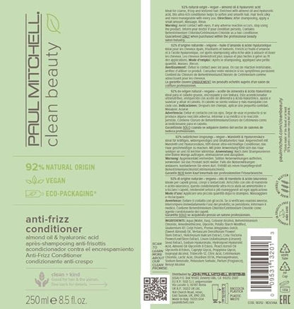 Paul Mitchell Clean Beauty Anti-Frizz Conditioner