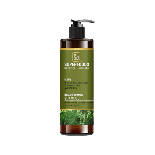 Be Care Love SuperFoods Kale Damage Detox Shampoo