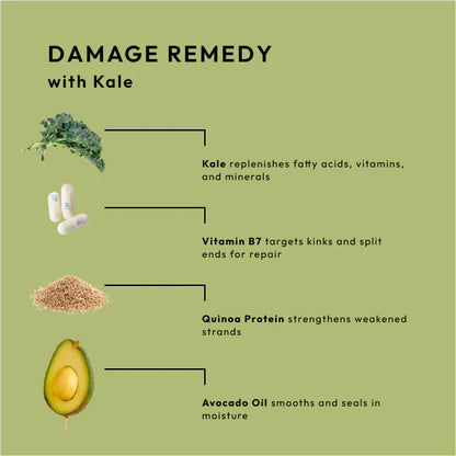 Be Care Love SuperFoods Kale Damage Detox Shampoo