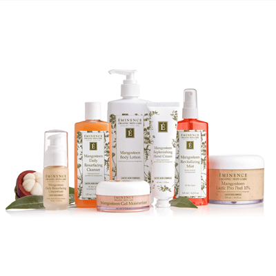 Eminence Mangosteen Body Lotion line-up