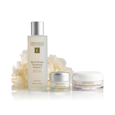 Eminence Snow Mushroom Moisture Cloud Eye Cream line up