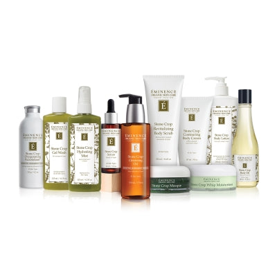 Eminence Stone Crop Cleansing Oil line up