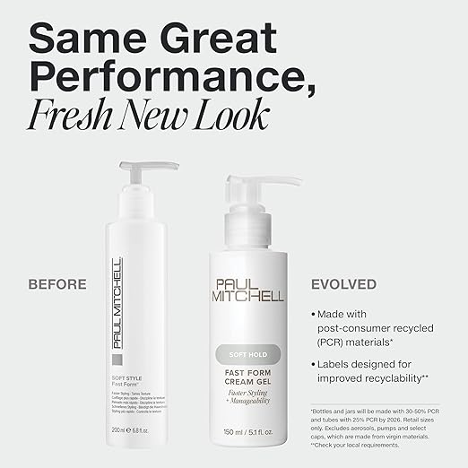 Paul Mitchell Fast Form Styling Cream-Gel