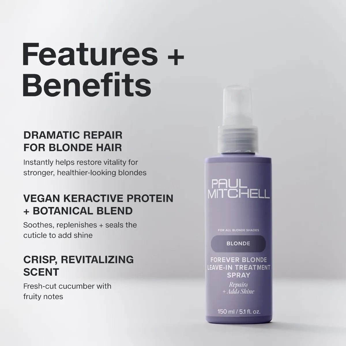 Paul Mitchell Forever Blonde Dramatic Repair Leave-In Conditioner