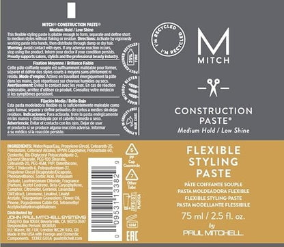 Paul Mitchell Construction Paste Flexible Styling Paste