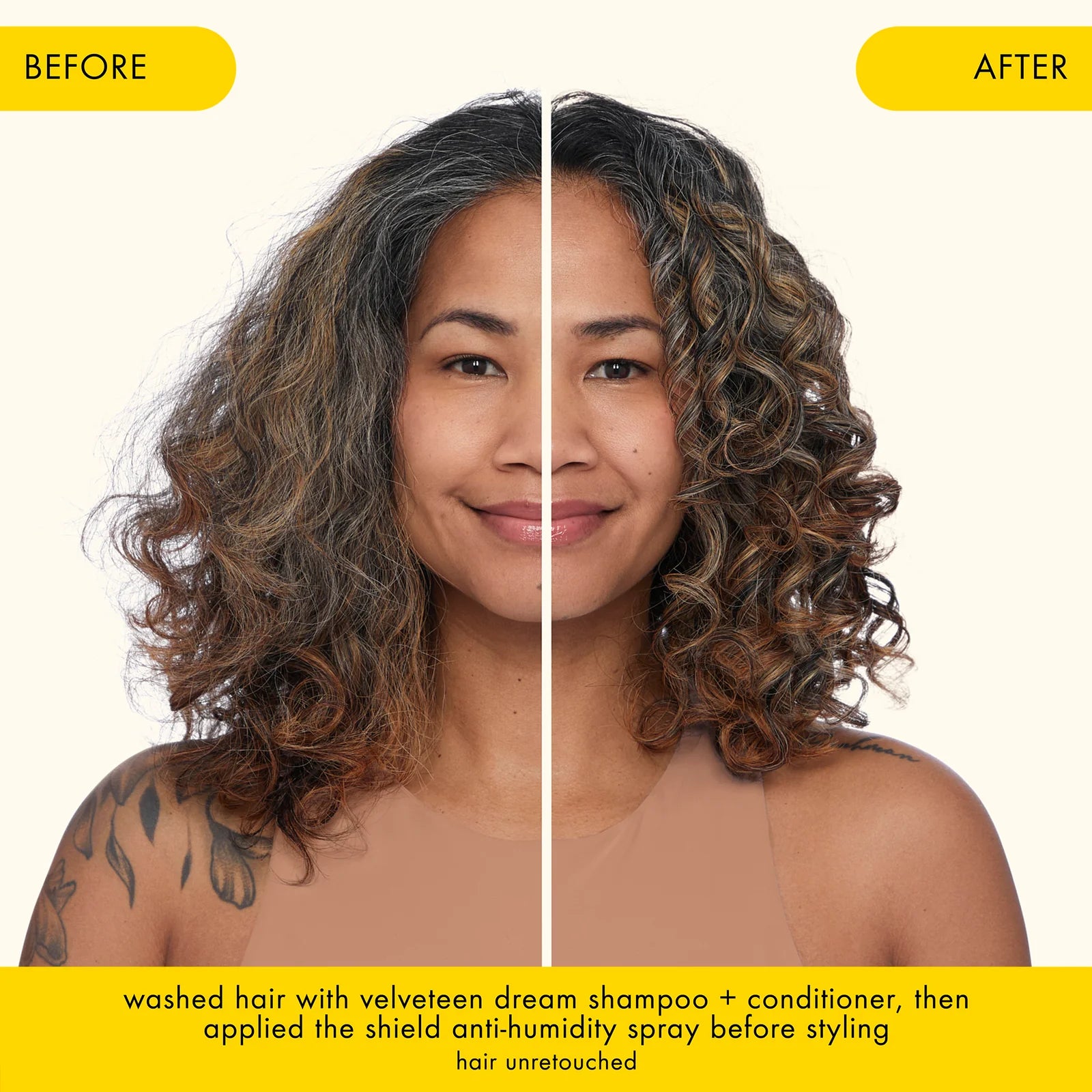 Amika Velveteen Dream Smoothing Shampoo Salon Blissful  results