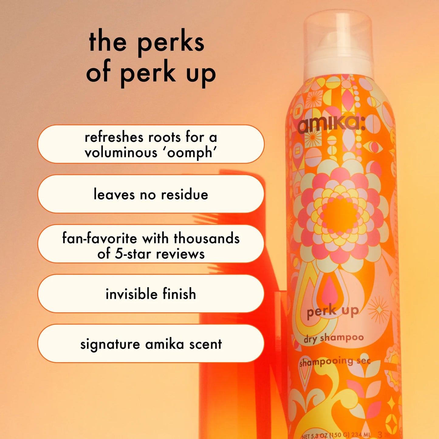 Amika Perk Up Talc-Free Dry Shampoo facts