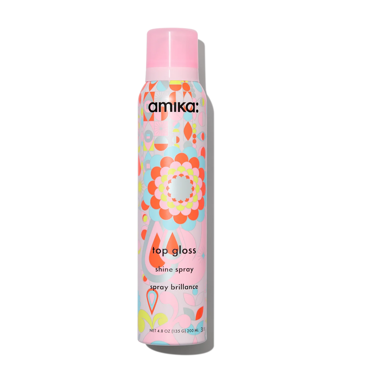 Amika Top Gloss Hair Shine Spray bottle