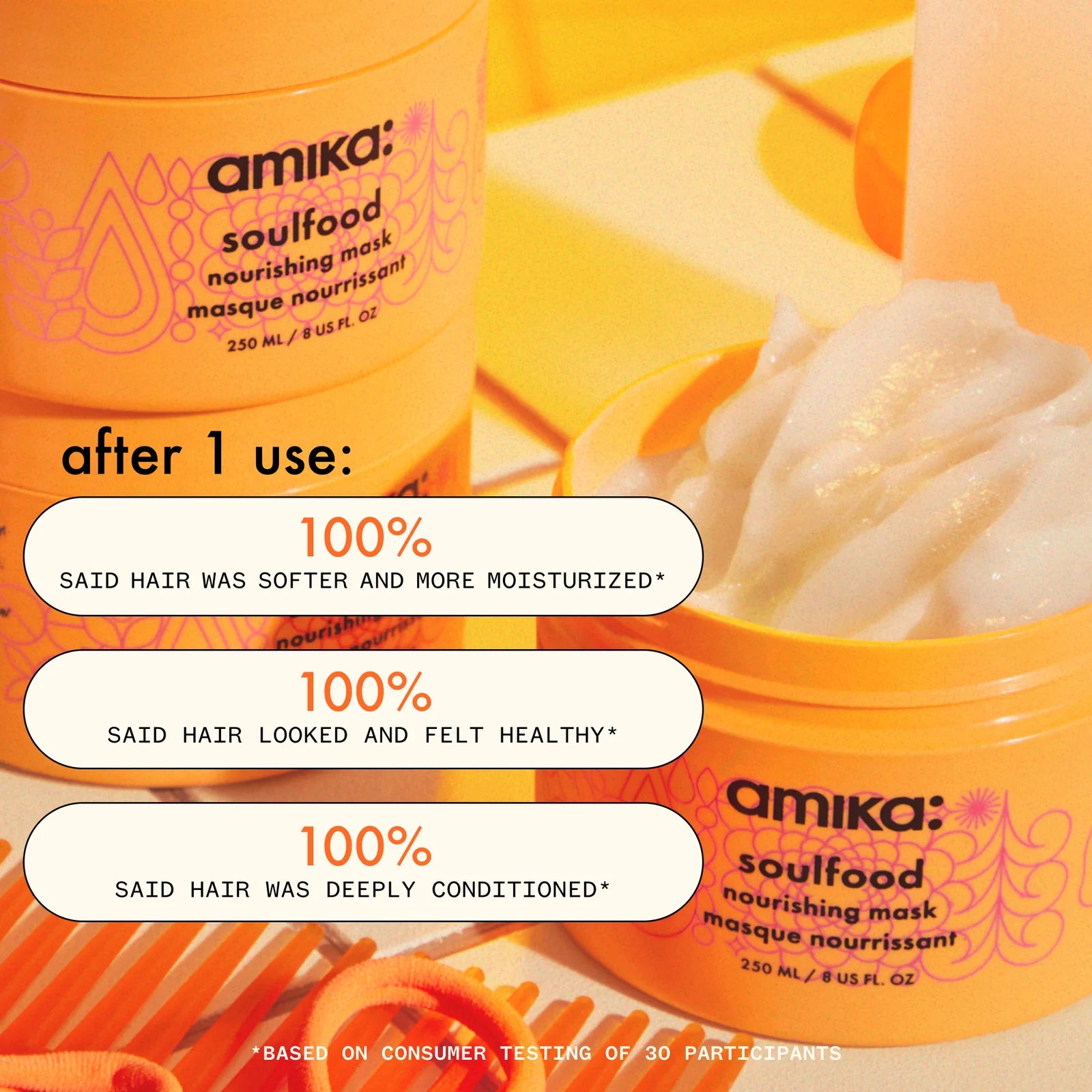 Amika Soulfood Nourishing Hair Mask facts