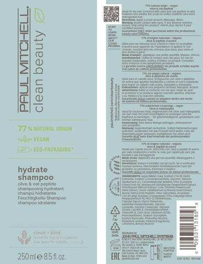 Paul Mitchell Clean Beauty Hydrate Shampoo