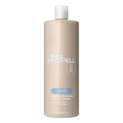Paul Mitchell Sheer Hydration Conditioner, Moistures + Adds Shine, For Dry Hair,